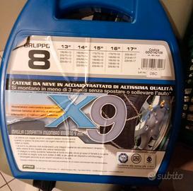 Catene da neve per automobile in acciaio