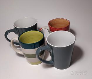 set 4 tazze 