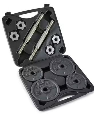 Kit manubri e bilanciere palestra 24kg DOMYOS