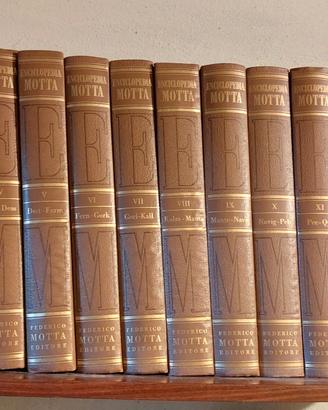 Enciclopedia Motta 14 volumi