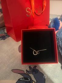 collana con due cuore