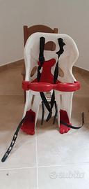 Seggiolino bicicletta anteriore max 15 kg