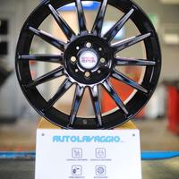 Cerchi 17 neri 4x98 Fiat Abarth Lancia Alfa