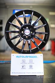 Cerchi 17 neri 4x98 Fiat Abarth Lancia Alfa