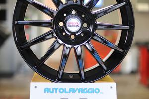Cerchi 17 neri 4x98 Fiat Abarth Lancia Alfa