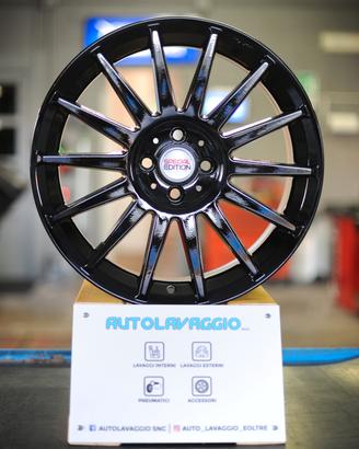 Cerchi 17 neri 4x98 Fiat Abarth Lancia Alfa