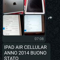 IPad - AIR CELLULARE 2014