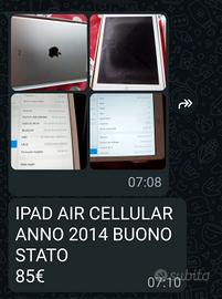 IPad - AIR CELLULARE 2014