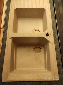 Lavandino cucina Franke due vasche 120 x 50 cm