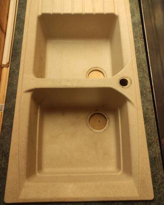 Lavandino cucina Franke due vasche 120 x 50 cm
