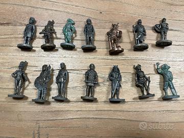 LOTTO SOLDATINI IN METALLO KINDER FERRERO