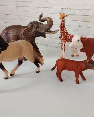 Lotto animali schleich