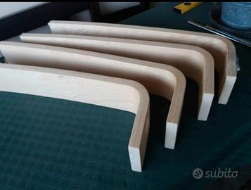 Gambe Ikea per scrivania/ tavolo color frassino 