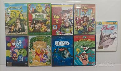 DVD cartoni vari 5€ ognuno 