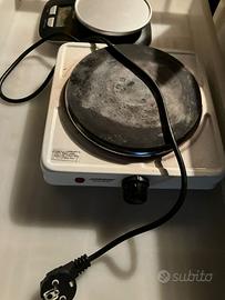 FORNELLO ELETTRICO - 1 PIASTRA - 1000W