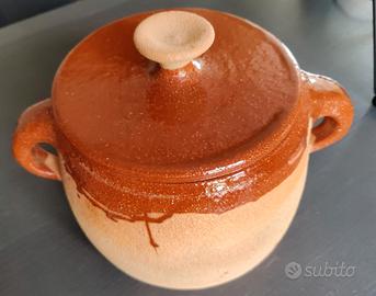 Pentola Tegame in terracotta bionatural