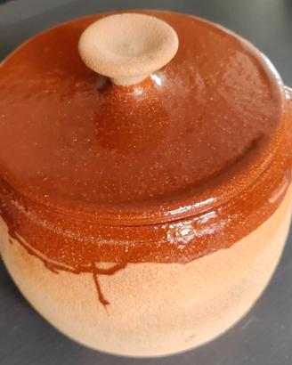 Pentola Tegame in terracotta bionatural