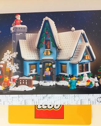 Lego 10293 la visita di Babbo Natale