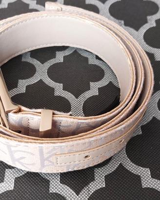 Cintura beige Calvin Klein da donna ORIGINALE