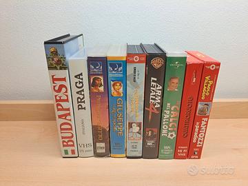 Videocassette VHS varie - prezzo unitario