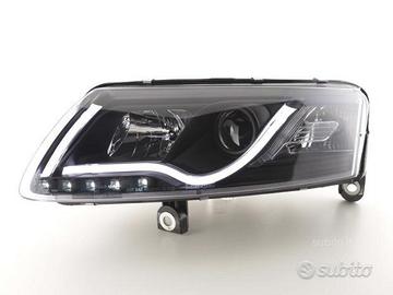 Fari xenon anteriori audi a6 4f led tube d2s