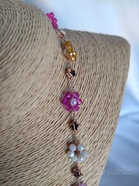 collana fiori e stelle
