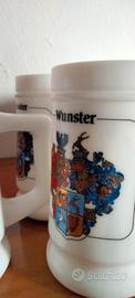 Set 6 Boccale birra "Wunster" da collezione 