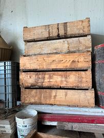 Casse legno vintage C.P. (Case Popolari)