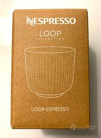 NESPRESSO Loop Cup - Set da 2 Tazzine Espresso