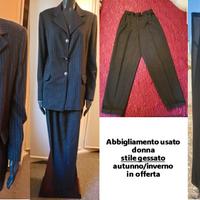 Abbigliamento donna gessato