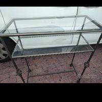 Consolle in ferro battuto