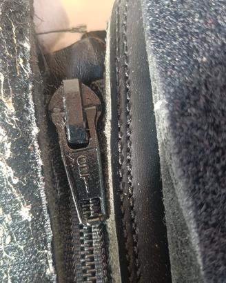 stivali moto in pelle