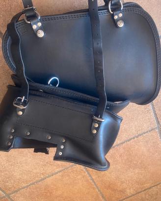 coppia borse Harley Davidson sportster 