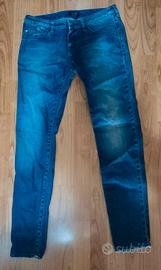Pantaloni jeans armani jeans uomo