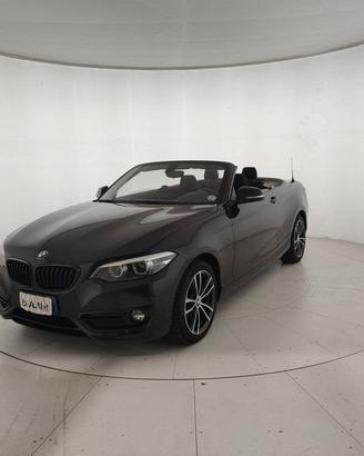 BMW Serie 2 218d Cabrio Sport auto my18