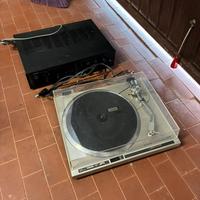 Stereo Pioneer e Yamaha giradischi anni 80