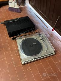 Stereo Pioneer e Yamaha giradischi anni 80