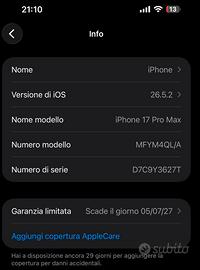 Iphone 17 pro max