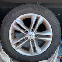 Cerchi Nissan Qashqai 17” e gomme 215/60 r17 M+S