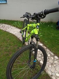 Bici Mtb Rockrider St 100 Gialla 275