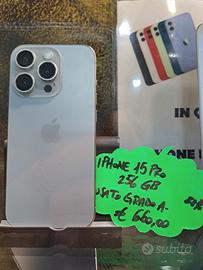 Iphone 15 Pro 256GB usato grado A-