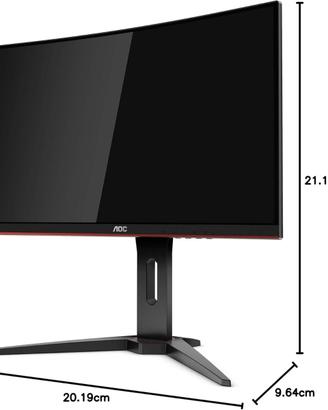 AOC C24G1 Monitor Gaming