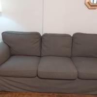 Divano ikea ektorp 3 posti grigio scuro