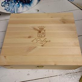 CASSETTA VINI UNICA TENUTA IL PALAGIO STING !!!