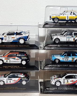 Ford ESCORT MK, FOCUS WRC, SIERRA Cosworth 1:43