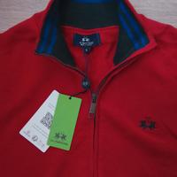 Maglione a maglia misto lana tgS rosso