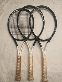 3 racchete da tennis