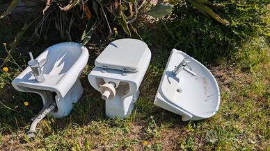 Sanitari bagno - wc, bidè e lavandino