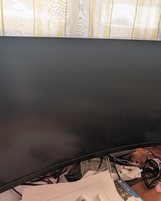 Monitor 32"  WQHD MSI mag332cqr curvo