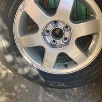 Cerchioni lega originali Audi con gomme invernali